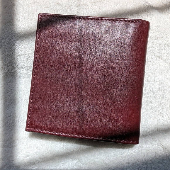 Trifold Leather Wallet - Picture 2 of 5